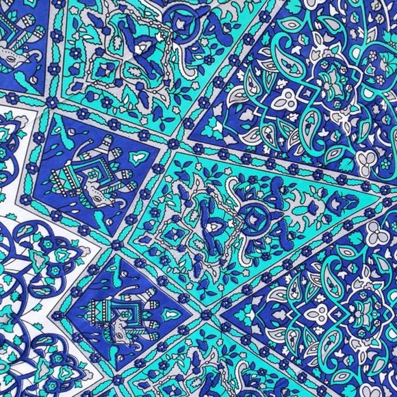 Blue Star Mandala Tapestry Wall Art Hanging Decor - Picture 7 of 7